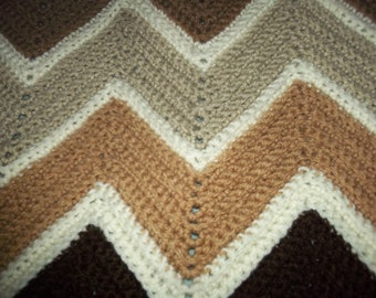 Crocheted afghan/free shipping