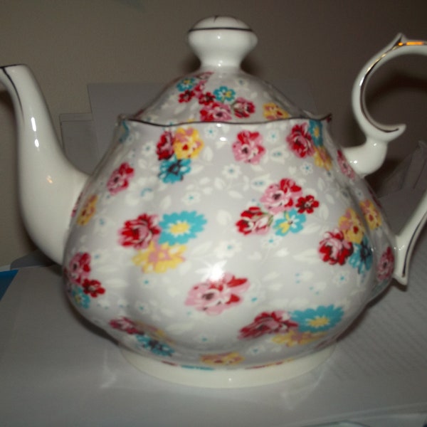 Bone China Teapot Etsy