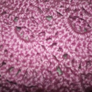Crocheted virus shawl/free shipping
