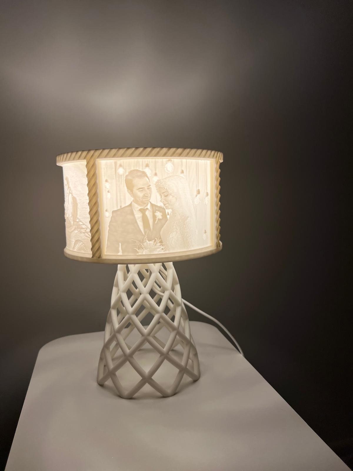 Litophane Lampshade Digital Download STL and Blender Files for 3D ...