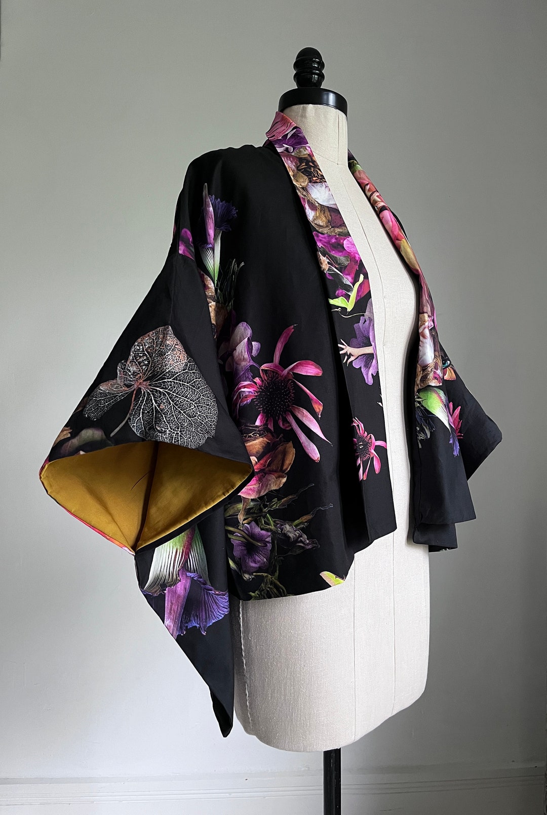 Hemp Cotton Trouser Kimono Set