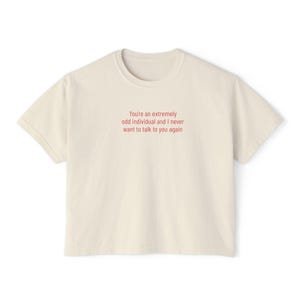 You're an Extremely Odd Individual T-Shirt , Love Island Quote, Comfort Colors, Boxy Fit, Amaya quote, love island t shirt, amaya papaya
