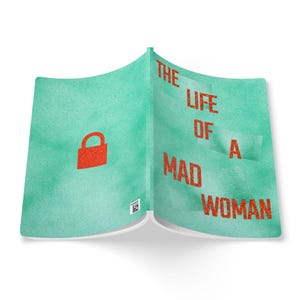 The Life of a mad woman, Sparkly Padlock Journal, Life of a Showgirl Inspired Notebook, Glitter Swiftie Gift, TS12 journal, swifie gift