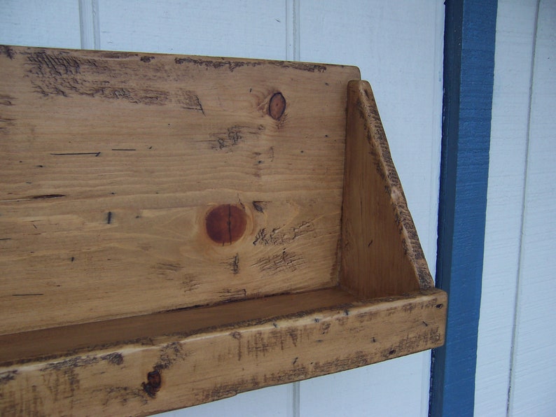Primitive Shelf Plate Rack Rustic Shelf Country Shelf Etsy