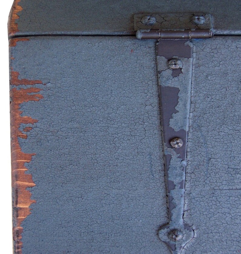 Manta pecho primitivo pintado temprano americano reproducción | Etsy