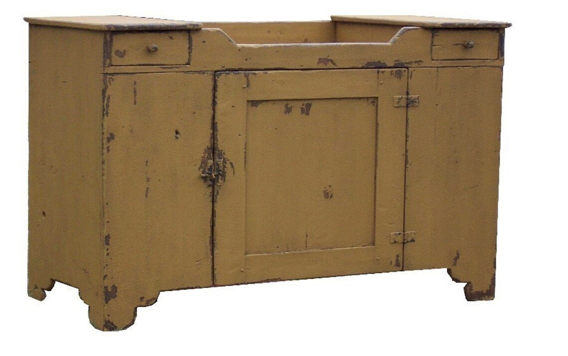 Bathroom Vanity Rustic Vanity Primitive Vanity in a Custom Etsy