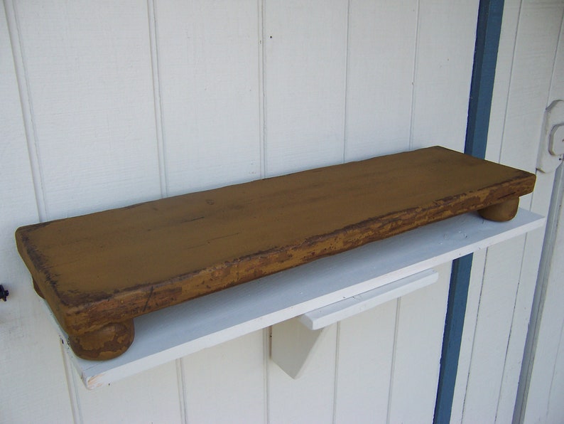 Primitive Table Riser Farm Bench Farmhouse Primitive Rustic Etsy