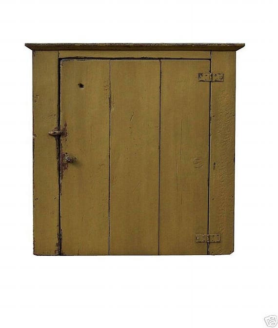 An American Painted Country Cabinet An American Painted Country Cabinet