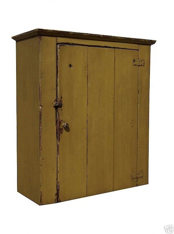 An American Painted Country Cabinet An American Painted Country Cabinet