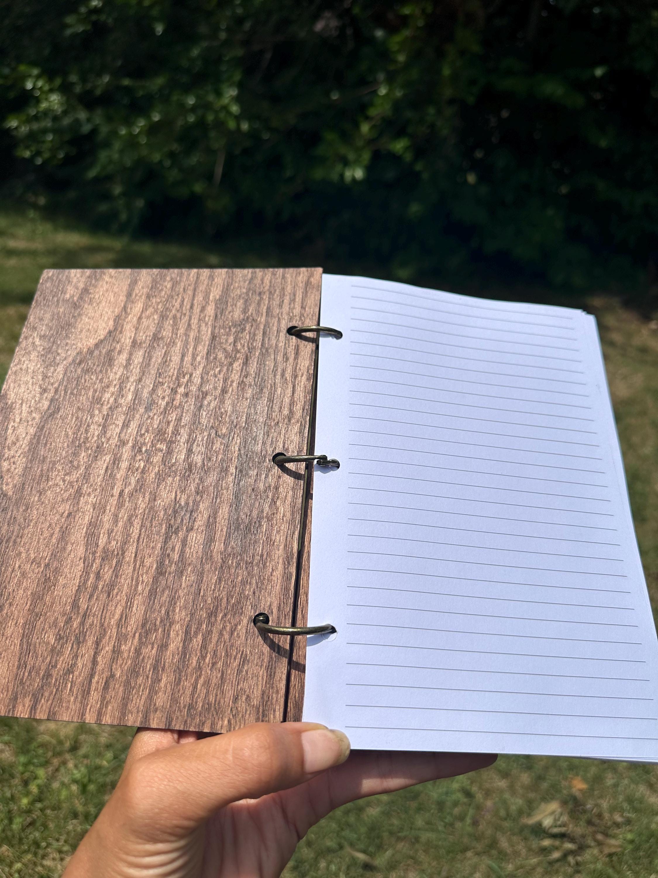 Red Breasted Nuthatch Wood Notebook - Journal for Bird Lovers ...