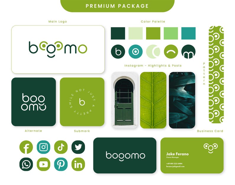 Custom Branding & Logo Design Package, Luxury Brand Identity, Creative ...