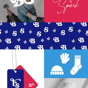 Aangepast branding- en logo-ontwerppakket, luxe merkidentiteit, creatieve grafische oplossingen, professionele maker van bedrijfslogo's, bewerkbaar canva afbeelding 10
