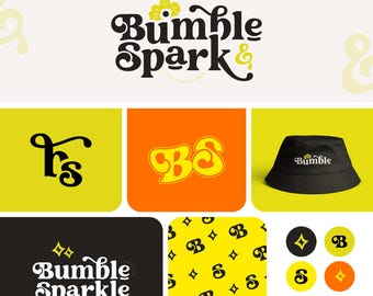 Premium Luxury Branding Package, Custom Logo Design for business, Vintage and Retro Logo, Professional Logo Designer, Boho Logo Design