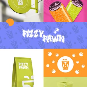 Aangepast branding- en logo-ontwerppakket, luxe merkidentiteit, creatieve grafische oplossingen, professionele maker van bedrijfslogo's, bewerkbaar canva afbeelding 2