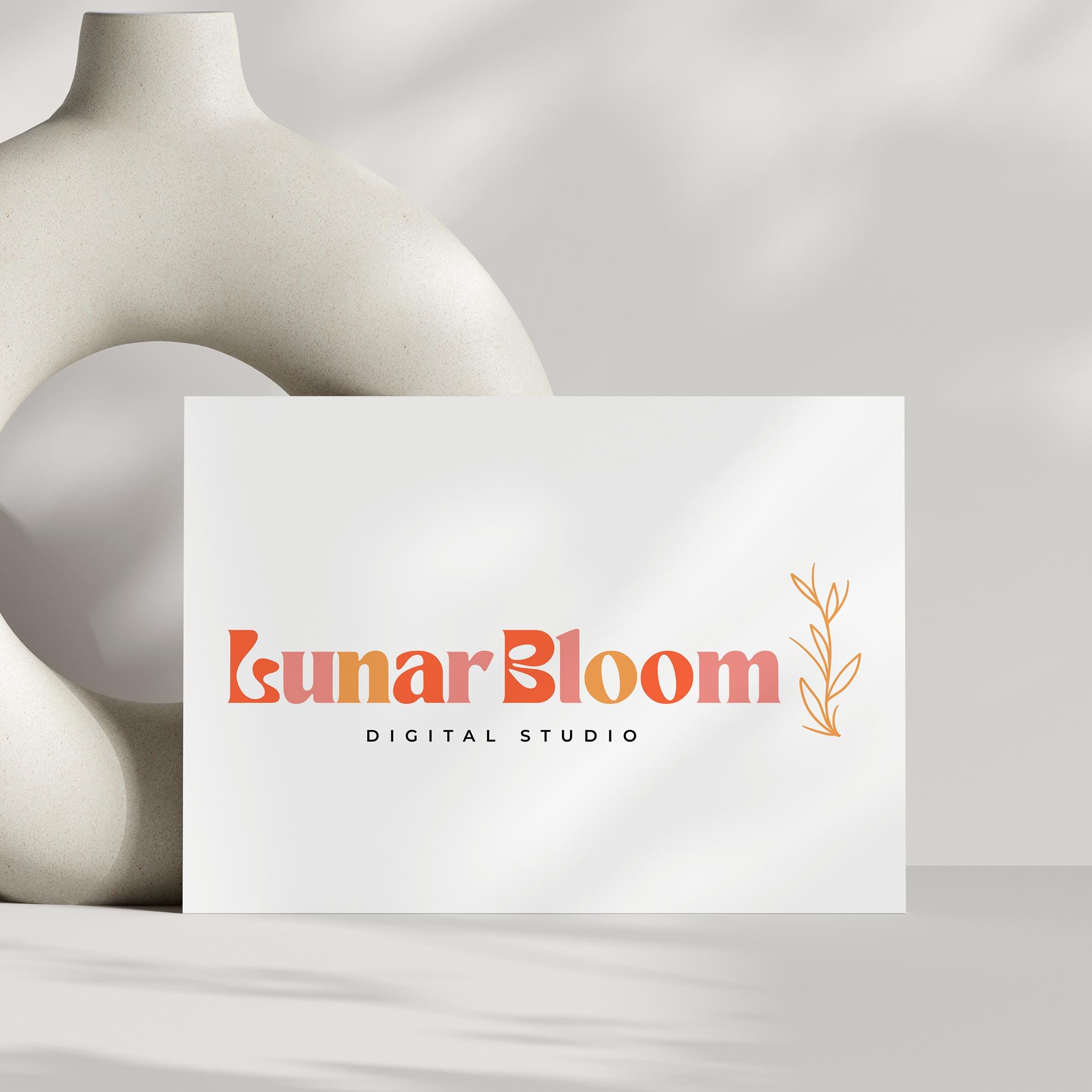 Editable Canva Logo Template Bundle , DIY Branding Kit for Small ...