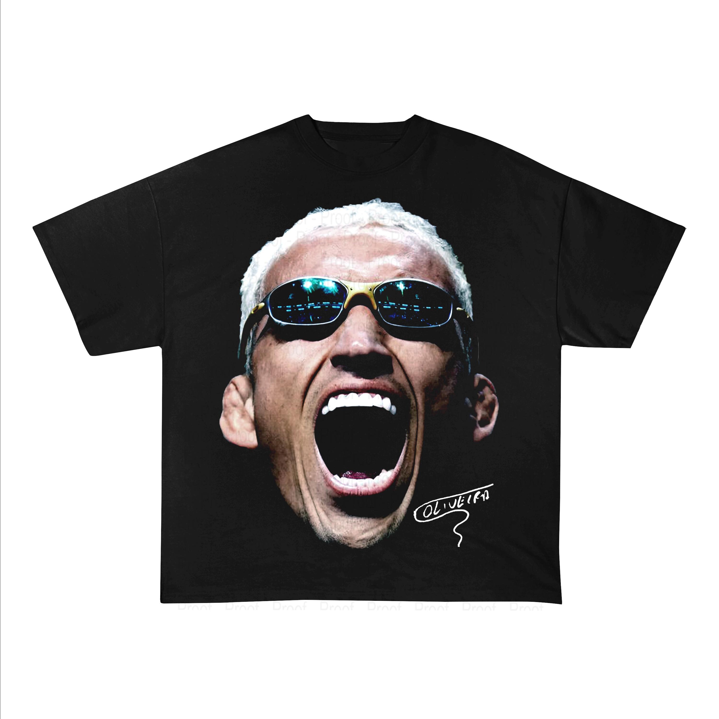 Charles Oliveira High Quality T Shirt Fan Do Bronx Vintage Design