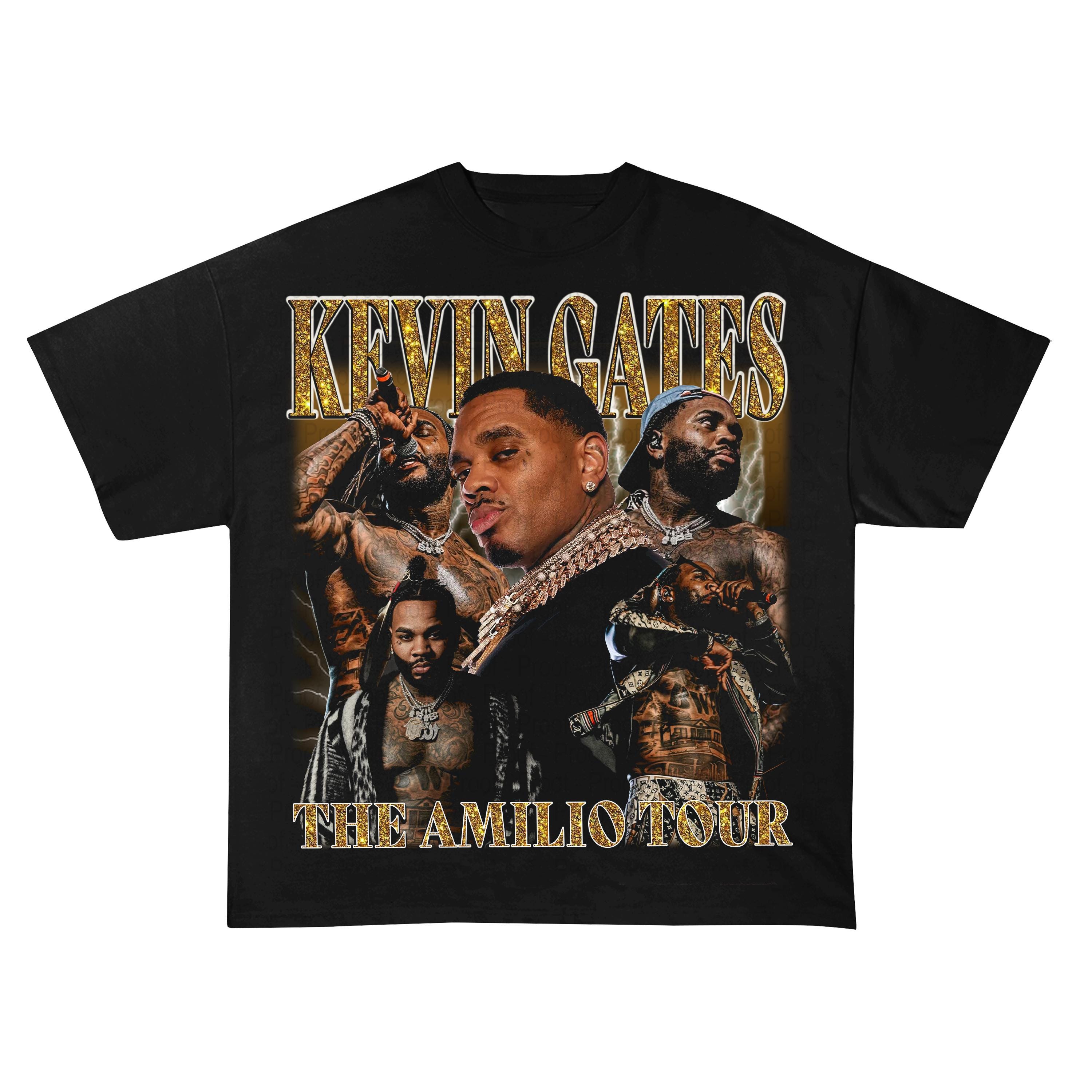 Kevin Gates The Amilio Tour Shirt,Kevin Gates Castro Shirt For Fan,Kevin Gates Unisex Y2k Clothing,Vintage Kevin Gates 90s Shirt