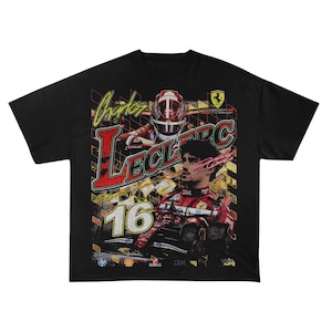 Limited Charles Leclerc Vintage T-Shirt, Charles Leclerc Shirt, Gift For Woman and Man Unisex T-Shirt