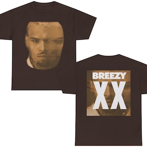 Chris Brown Breezy Bowl XX Tour 2 sided T-Shirt, Chris Brown Album Shirt, Chris Brown Fan Gift, Chris Brown Merch