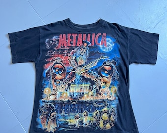 Vintage Metallica Pushead Summer 2004 Tour T-shirt Size M - Etsy