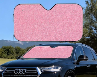 GgomaART Car Side Window Sun Shade - Universal Reversible Solid Black Cloth