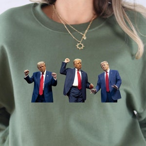 Dancing Trump Shirt Funny Trump Shirt Trump Vance Sweatshirt Trump 2024 Sweatshirt Daddys Home Republican Sweatshirt Funny Trump Gift