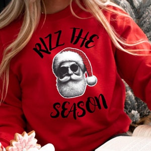 Rizz the Season Shirt Merry Rizzmas Shirt W Rizz Christmas shirt Rizzler Santa Claus Shirt rizz em shirt rizzler t-shirt Funny Santa