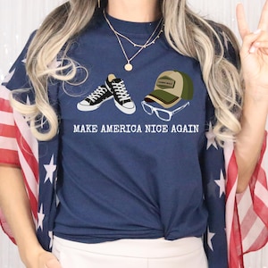 Make America Nice Again Shirt - Harris Walz 2024 Rally Tee