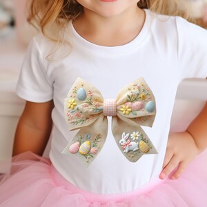 Paasshirt Happy Easter Sweatshirt Coquette Paasshirts Paasshirt voor kinderen PaasT-shirt voor dames