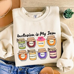 Inclusion Is My Jam Shirt: Neurodiversity, Autism Awareness