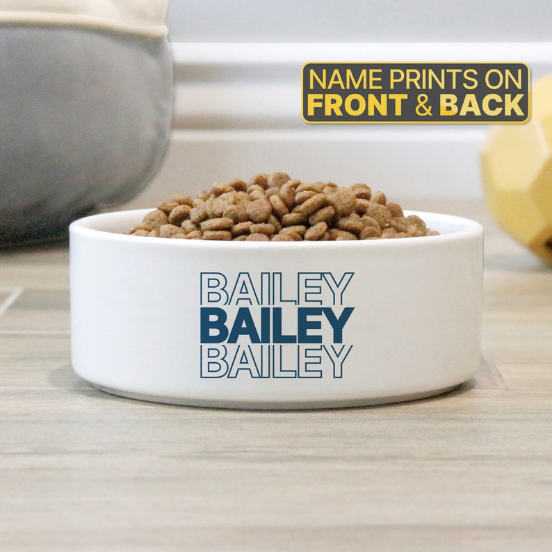 Personalize Ceramic Dog Bowl Ceramic Personalize Dog Bowl Personalized