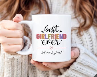 Regalo personalizado para novia, taza para novia a distancia, taza aislante personalizada para novia, regalo para novia, ideas de regalo de Navidad