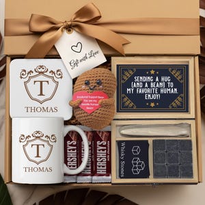 Appreciation Gift For Men Hygge Hug In A Box For Him Care Package For Him Sentimental Anniversary Gifts For Him Husband Fiance Boyfriend Son