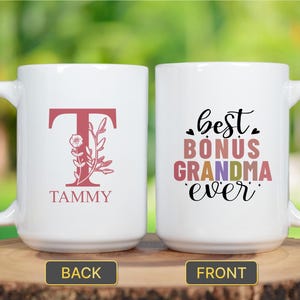 Birthday Gift For Bonus Grandma New Year Gift For Bonus Grandma Christmas Gift For Bonus Grandma Appreciation Gift For Bonus Grandma Gift