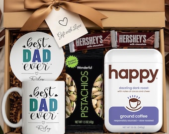 Personalized Dad Birthday Gift Box For Dad Gift From Daughter Son Kids Dad Sentimental Gift Dad Care Package Dad Grooming Beard Skincare Kit