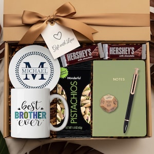 Brother Birthday Gift Basket For Brother Care Package Brother Sentimental Gift For Brother From Brother Self Care Gift For Brother In Law