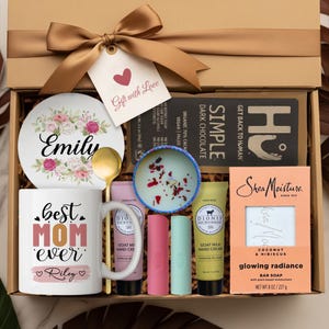 Mom Spa Box For Mothers Day Gift Box Mom Care Package For Mom Valentine Gift Mom Birthday Gifts Unique Personalized Christmas Gift For Mom