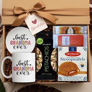 Hygge Gift Box For Grandma Christmas Gift Grandma Tea Gift Set Grandma Birthday Gift Grandma Mother&#39;s Day Gift Grandma Grandparents Day Gift