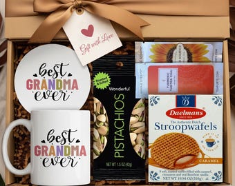 Hygge Gift Box For Grandma Christmas Gift Grandma Tea Gift Set Grandma Birthday Gift Grandma Mother's Day Gift Grandma Grandparents Day Gift