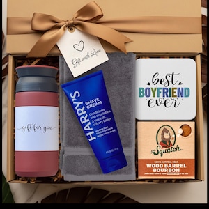 Anniversary Gift Box Boyfriend Congratulations Gift Box Boyfriend Thanksgiving Gift Box Boyfriend Grooming Gift Box New Year Gift Box Basket