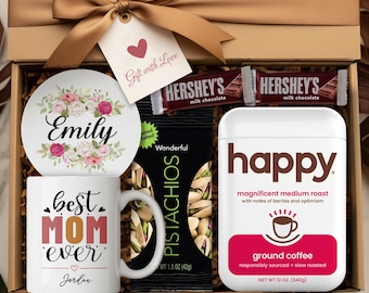 Personalized Mom Birthday Gift Box Mom Hygge Gifts Hug In A Box Mom Self Care Mom Spa Care Package Mom Sentimental Gifts Mom Relax Gift Set