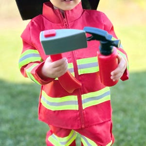 Kids Firefighter Costume Toddler Firefighter Costume Kids Costume Firefighter Halloween Costume For Kids Costume Halloween Costume For Toddler Fireman Costume For Kids Fireman Costume for Boys Firefighter Costume for Boys Firefighter Costume for Girl