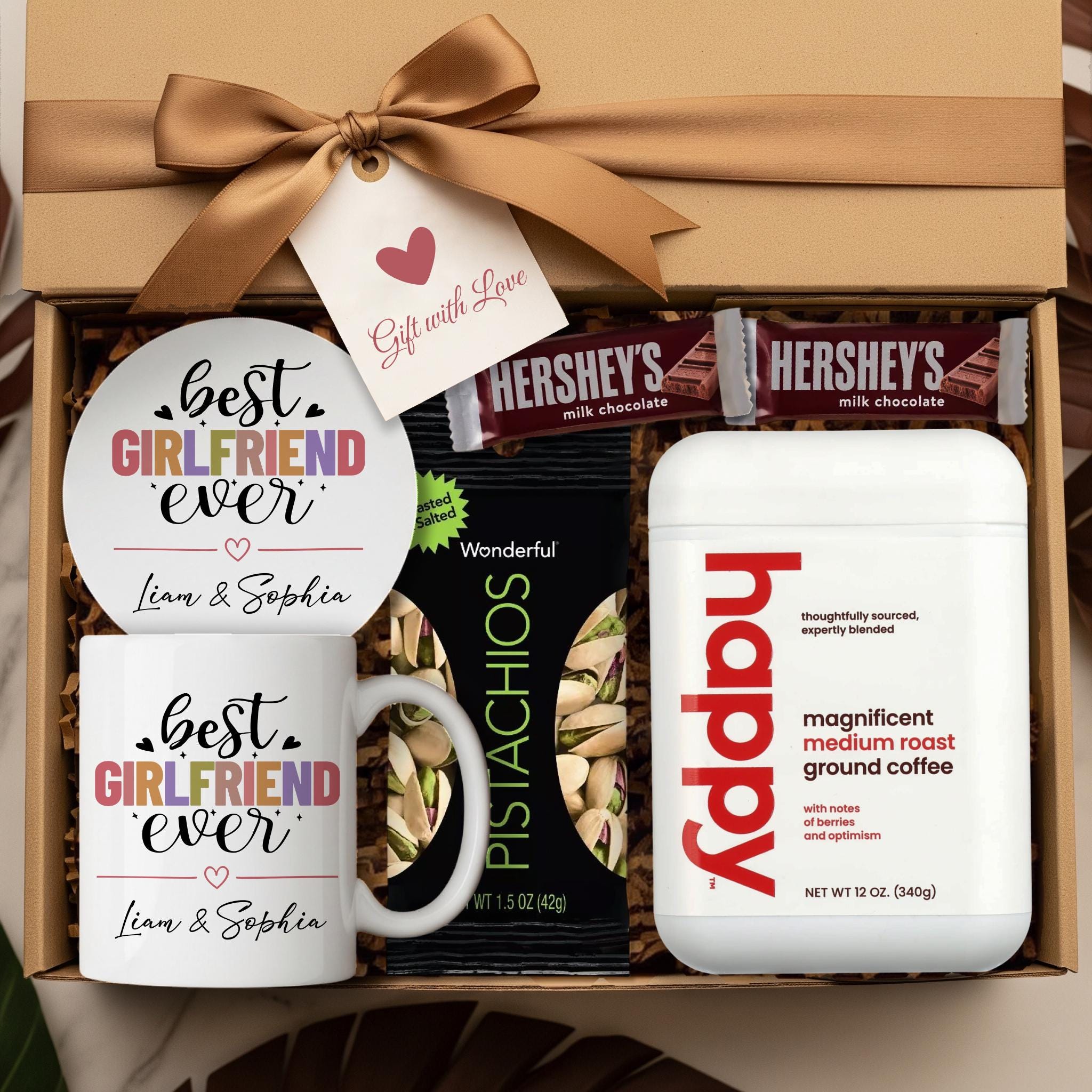 Custom Gf Box Personalized Girlfriend Gift Box Birthday Gift Girlfriend Hygge Gift ...