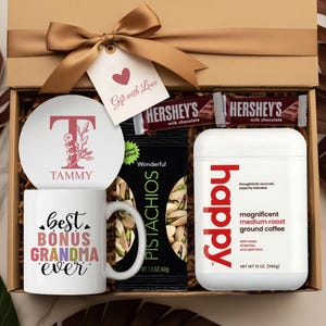Bonus Grandma Gift Box Bonus Grandma Birthday Gifts Bonus Grandma Christmas Gifts Bonus Grandma Mothers Day Gifts Bonus Grandma Gift Basket