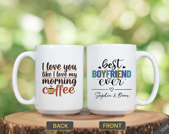 Personalisierte Freund-Becher für Freund 1 Jahr Jahrestag Freund Benutzerdefinierte Geschenk für Freund Geschenke Einzigartiges Geschenk für Freund Valentines