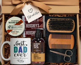 Hamper Dad Gift Bag Beard Kit For Dad Fathers Day Gift For Dad Spa Gift Box For Dad Valentines Gift Dad Skincare Gift Box Dad Christmas Gift