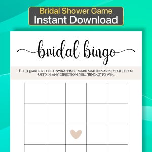 Juego de bingo para despedidas de soltera Juegos de bingo para despedidas de soltera imprimibles Juegos de bingo para despedidas de soltera imprimibles Juegos de bingo para despedidas de soltera imprimibles Descarga instantánea