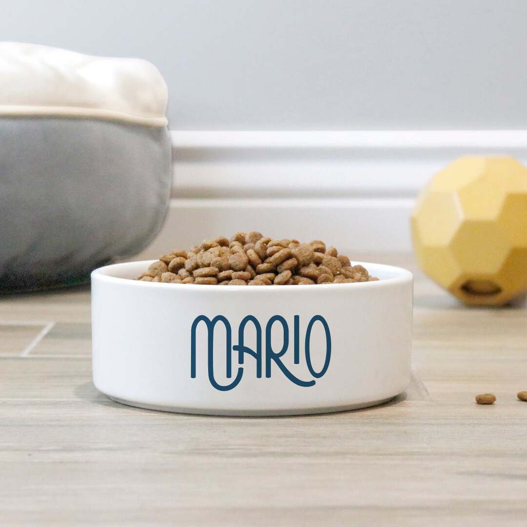 Personalize Ceramic Dog Bowl Ceramic Personalize Dog Bowl Personalized