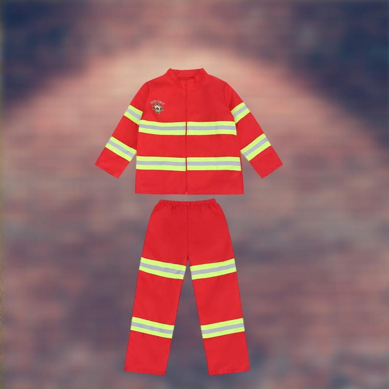 Kids Firefighter Costume Toddler Firefighter Costume Kids Costume Firefighter Halloween Costume For Kids Costume Halloween Costume For Toddler Fireman Costume For Kids Fireman Costume for Boys Firefighter Costume for Boys Firefighter Costume for Girl