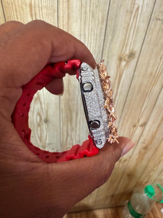 Classic Diamond Watch, Genuine Leather Band, Timepiece for Man, Diamond Accent Classic Watch, Quartz Movement